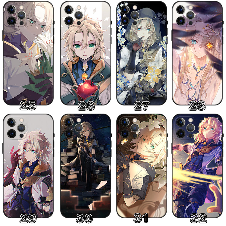 Albedo Genshin Impact Phone Case
