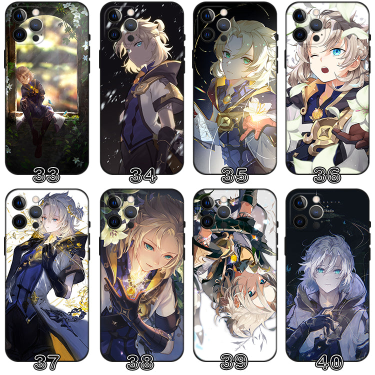 Albedo Genshin Impact Phone Case