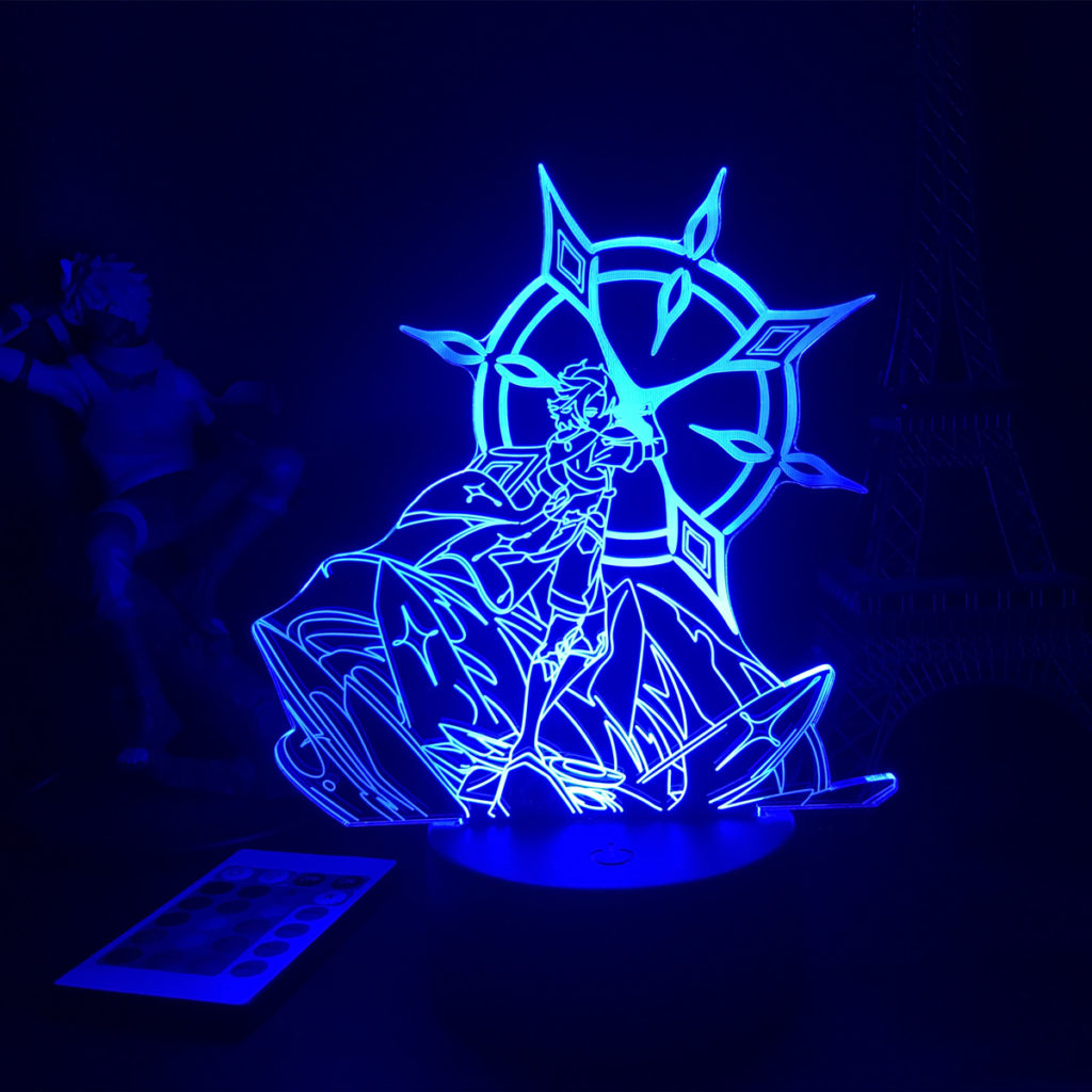 Albedo LED Lamp for Genshin Impact