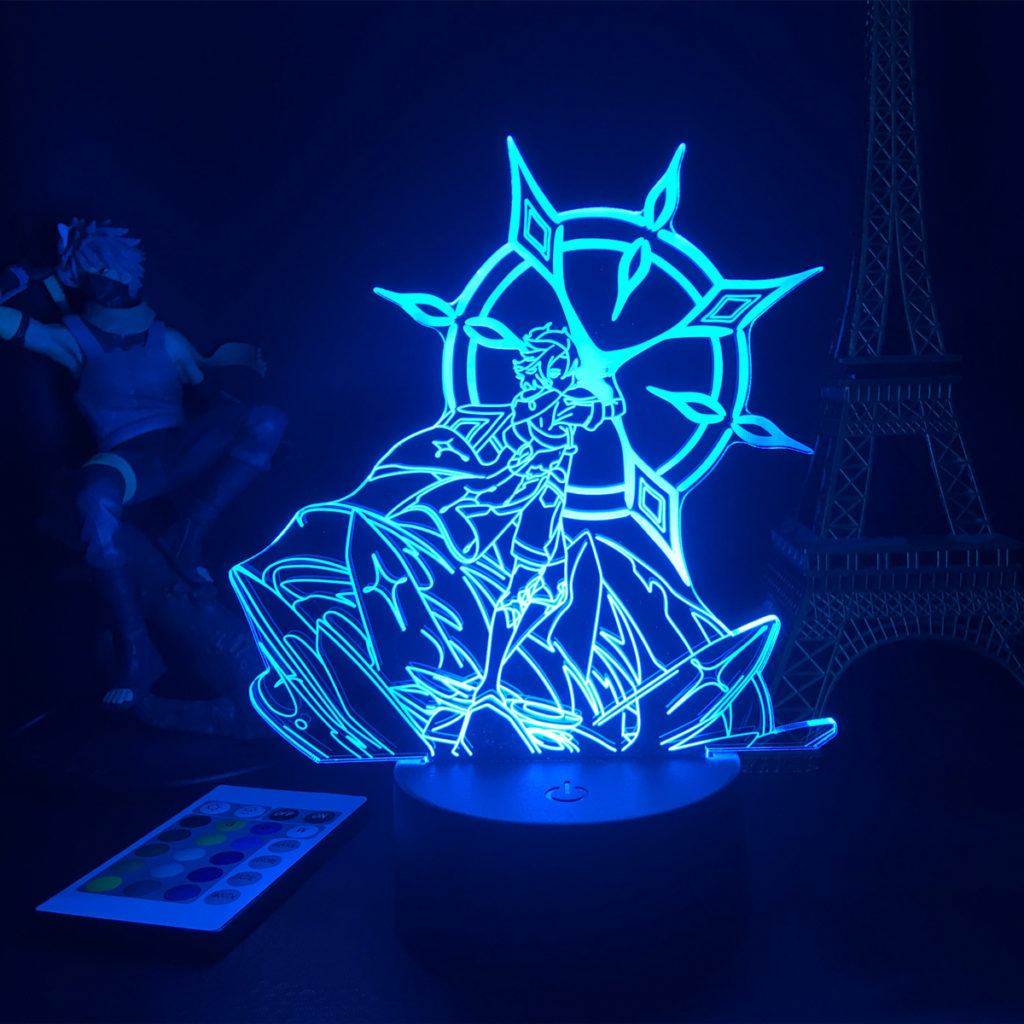 Albedo LED Lamp for Genshin Impact