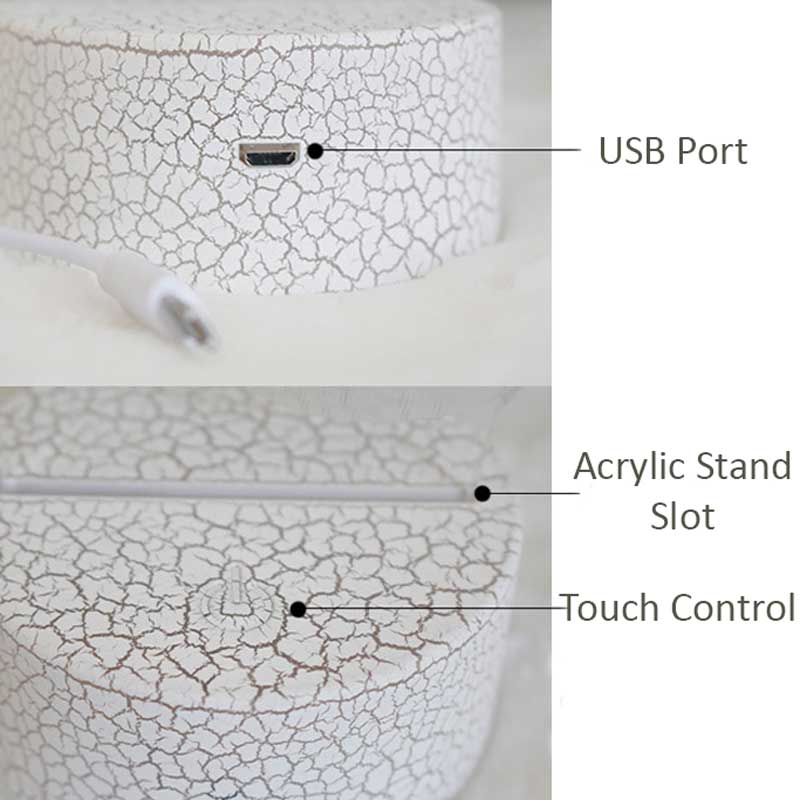 Cartoon Astronaut LED Night Light