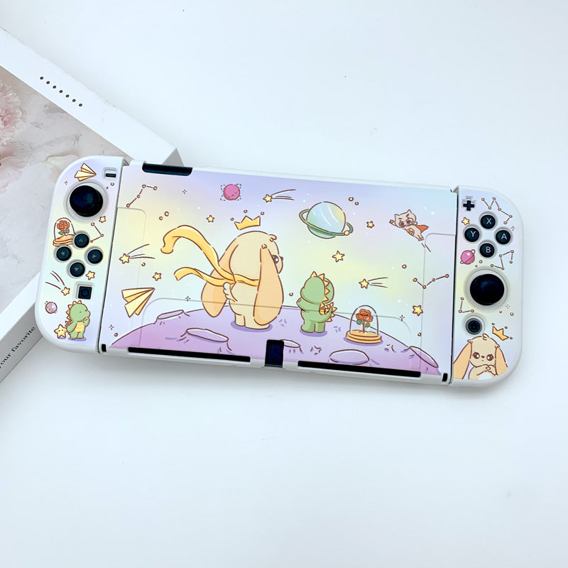 Cute Animal Switch OLED Cover Case