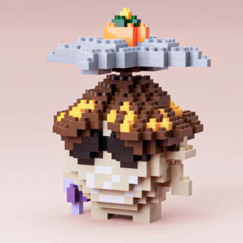 Aranara Genshin Impact Building Blocks Genshin Toy Figures Cute Aranara Merch (3)