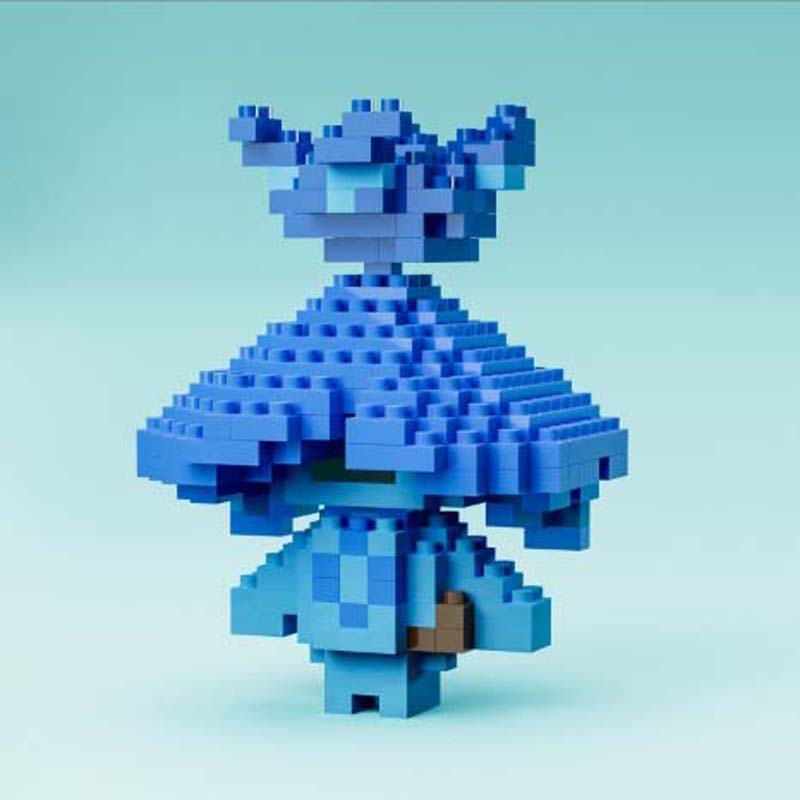 Aranara Genshin Impact Building Blocks Genshin Toy Figures Cute Aranara Merch (4)