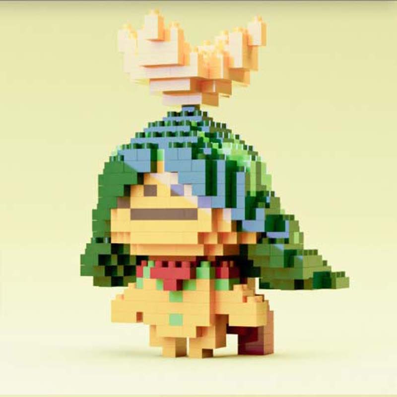 Aranara Genshin Impact Building Blocks Genshin Toy Figures Cute Aranara Merch (5)