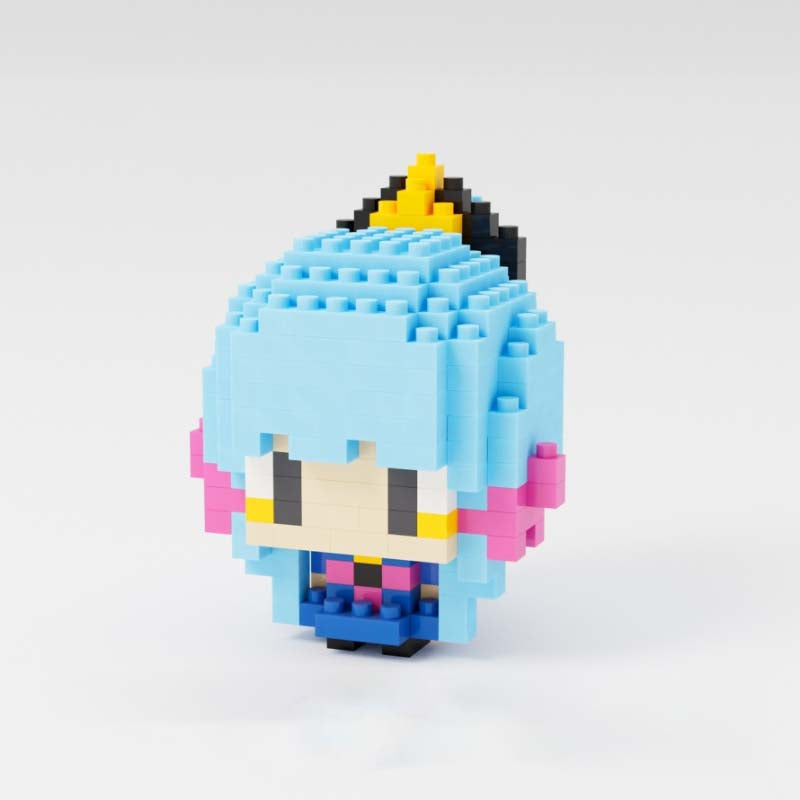 Ayaka Chibi Genshin Impact Figure DIY Building Blocks Genshin Impact Desk Decor (8)