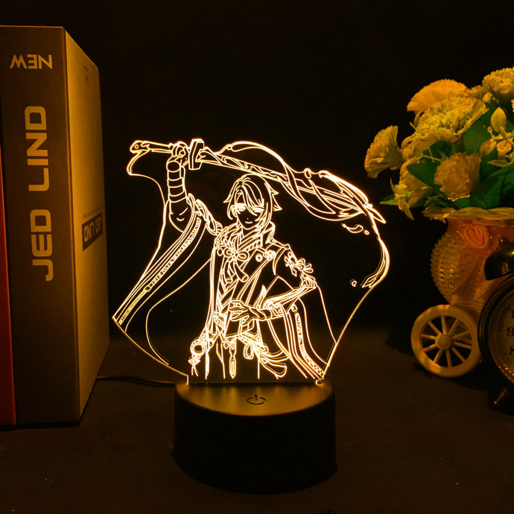 Ayato Genshin Impact LED Lamp