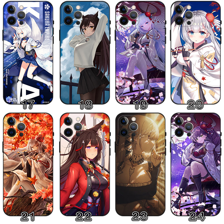 Azur Lane TPU Phone Case Collection