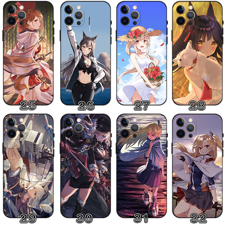 Azur Lane TPU Phone Case Collection