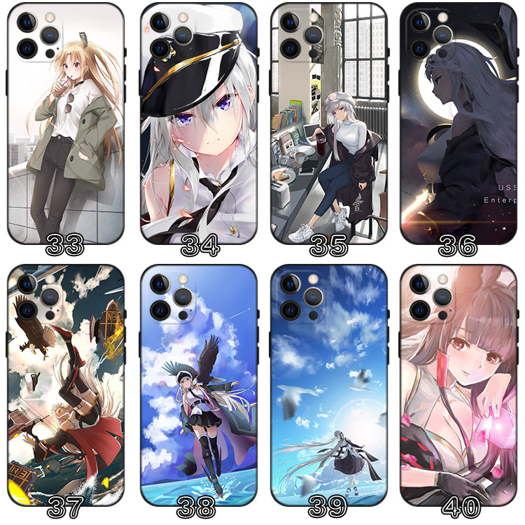 Azur Lane TPU Phone Case Collection
