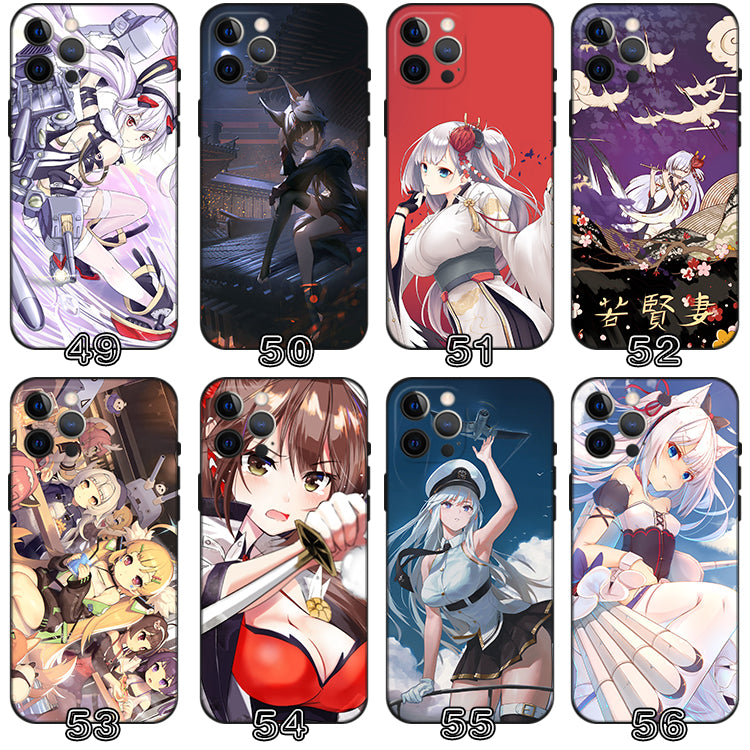 Azur Lane TPU Phone Case Collection