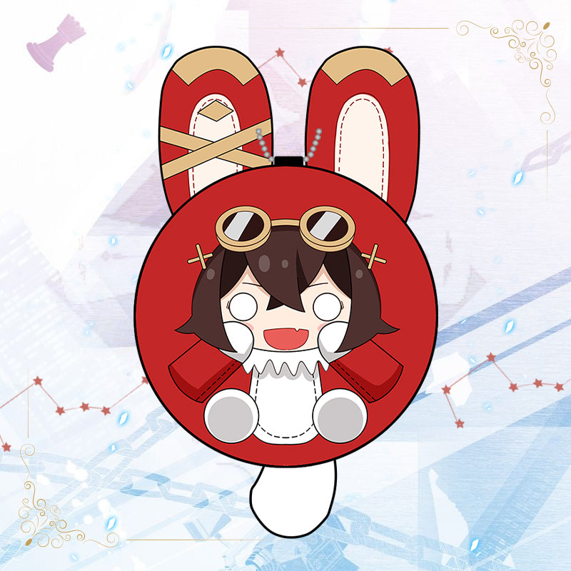 Baron Bunny Genshin Impact Plush Keychain Cute Genshin Plushie Toy Gift for Genshin Impact Fans (3)