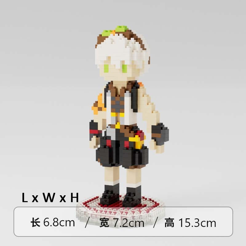 Bennett Genshin Impact Toy Figure Mini Building Blocks Genshin Impact Merch (17)