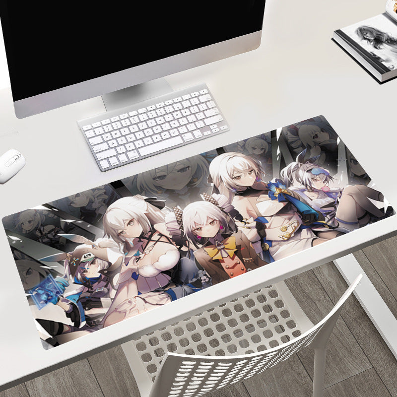 Bronya Honkai Star Rail Gaming Mouse Pad HSR Desk Mat Honkai Impact 3rd Bronya 19