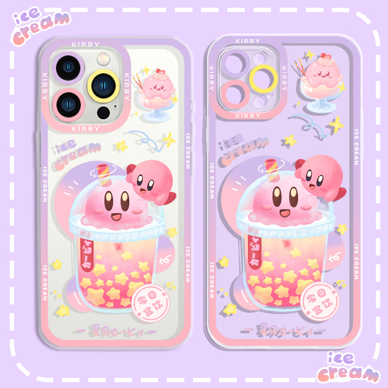 Kirby Bubble Tea Phone Case