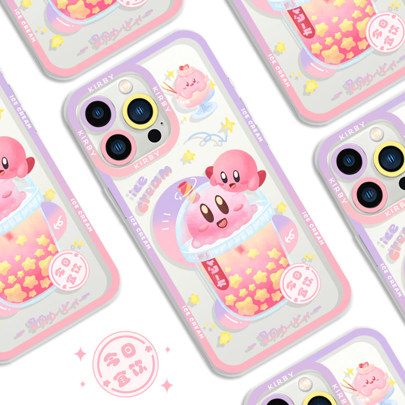 Kirby Bubble Tea Phone Case