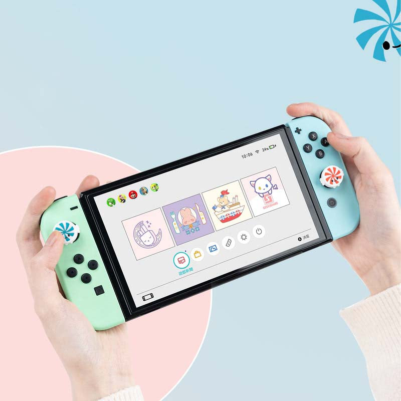 Candy-themed Switch OLED Joystick Caps