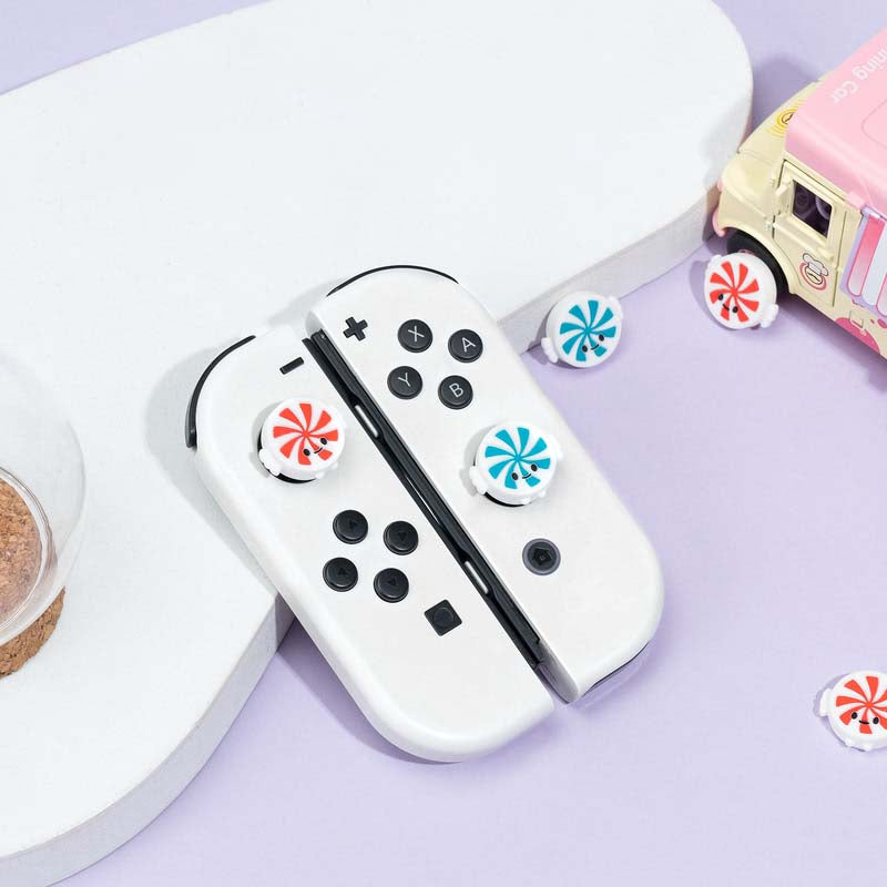 Candy-themed Switch OLED Joystick Caps