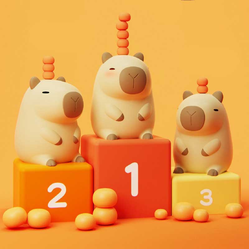 Rechargeable Capybara LED Night Light