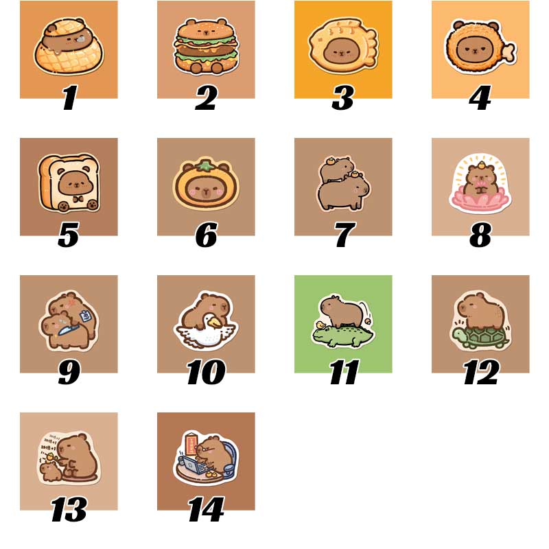 Capybara Mouse Pad: Adorable, Anti-Slip, Varied