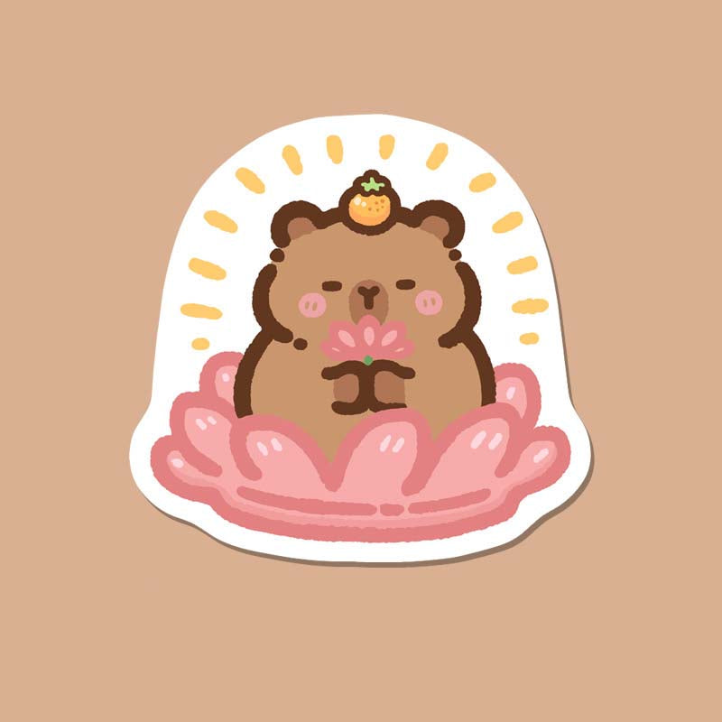 Capybara Mouse Pad Cute Capibara Computer Mousepad (8)