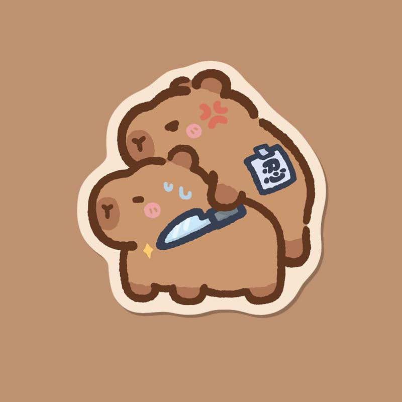 Capybara Mouse Pad Cute Capibara Computer Mousepad (9)