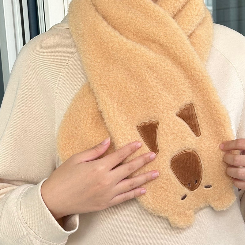 Capybara Scarf: Comfortable Whimsical Style