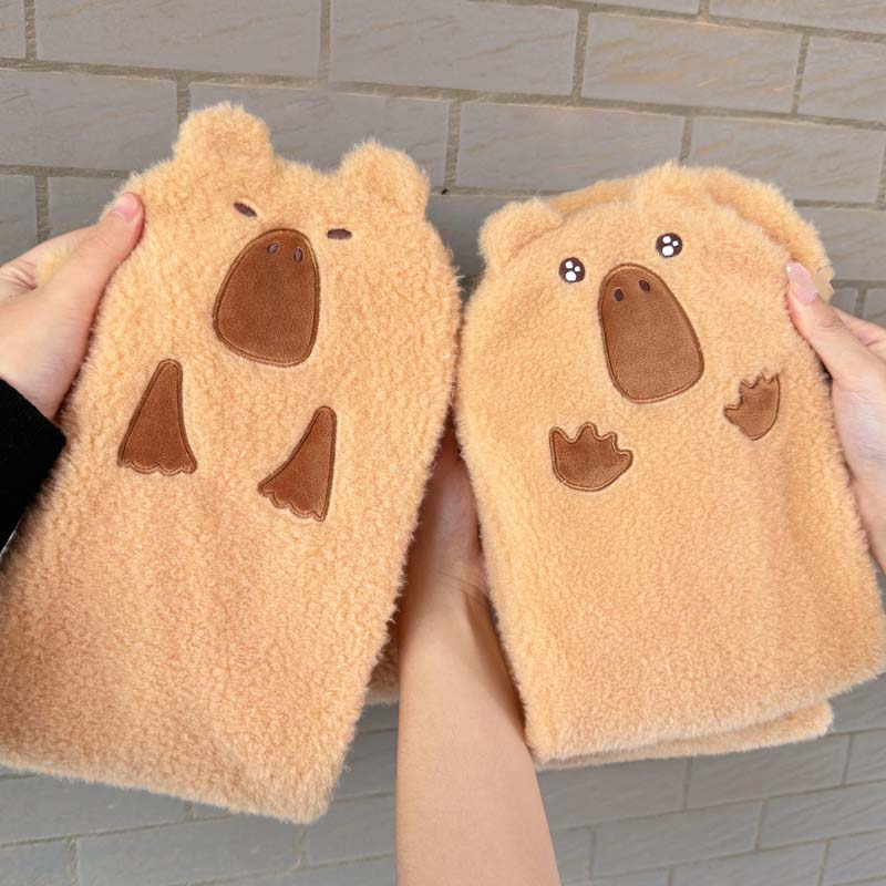 Capybara Scarf: Comfortable Whimsical Style