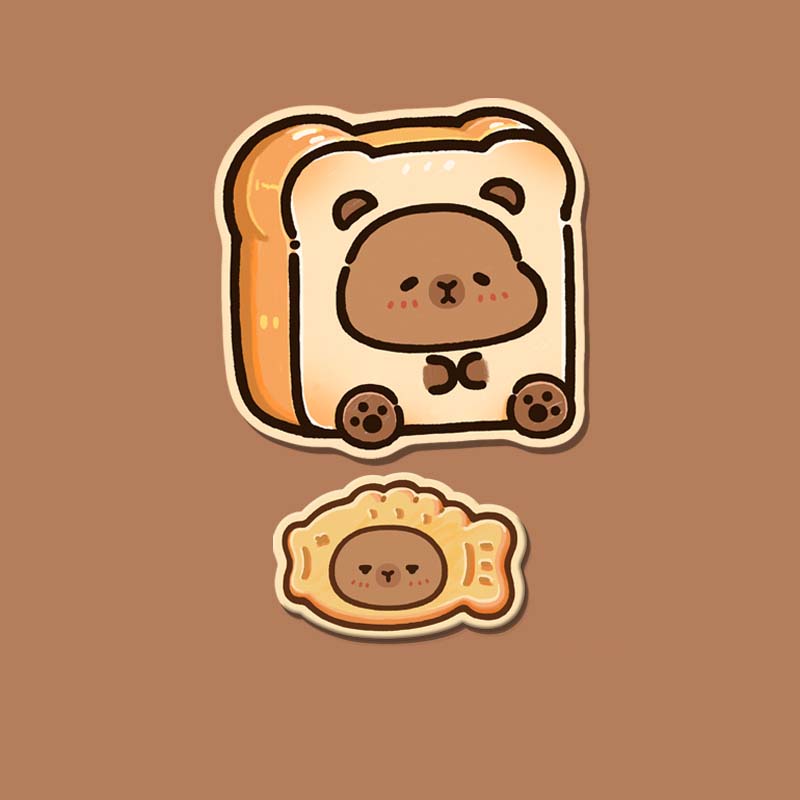 Capybara Wrist Rest Cute Capybara Room Decor Animal Mouse Pad (4)