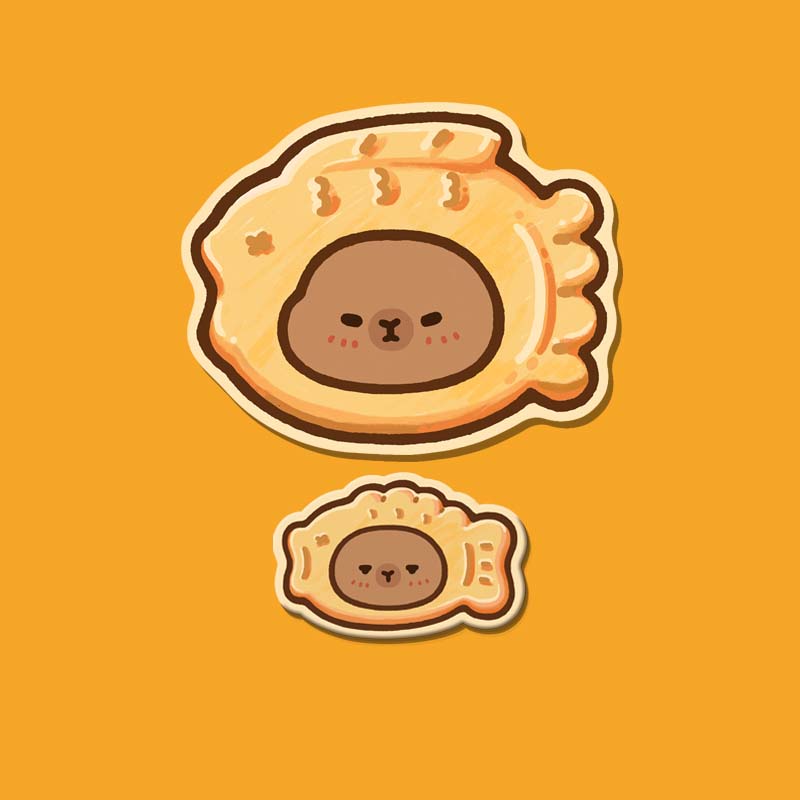 Capybara Wrist Rest Cute Capybara Room Decor Animal Mouse Pad (6)