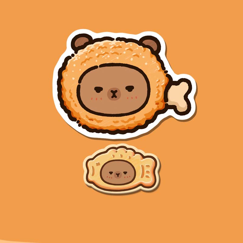 Capybara Wrist Rest Cute Capybara Room Decor Animal Mouse Pad (7)