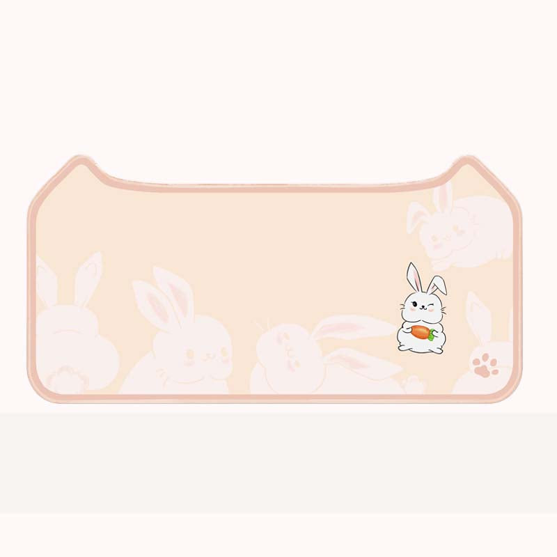 Carrot Keyboard Wrist Rest Cute Rabbit Desk Mat Kawaii Game Room Setup (1)