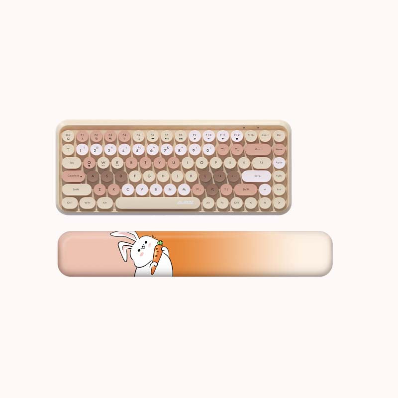 Carrot Keyboard Wrist Rest Cute Rabbit Desk Mat Kawaii Game Room Setup (7)