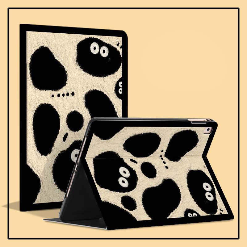 Cartoon iPad Case Cute iPad Smart Auto Wake Folio Cases (1)