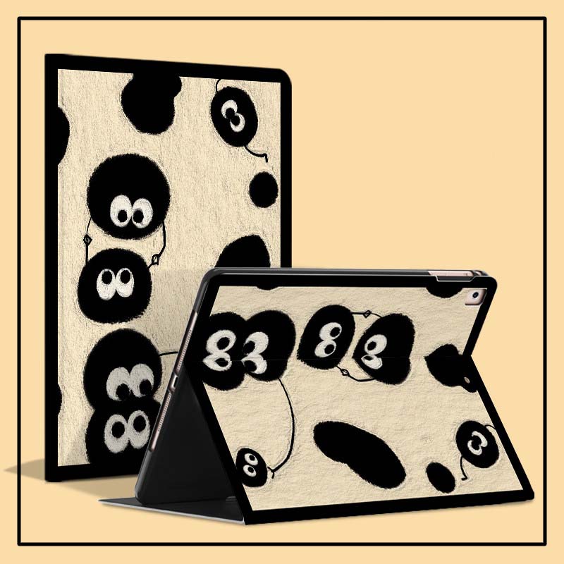 Cartoon iPad Case Cute iPad Smart Auto Wake Folio Cases (2)