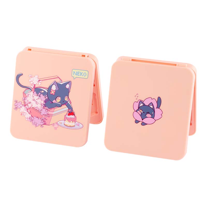 Cat Cute Switch Game Case Holder Kawaii Pink Game Cartridge Cases (5)