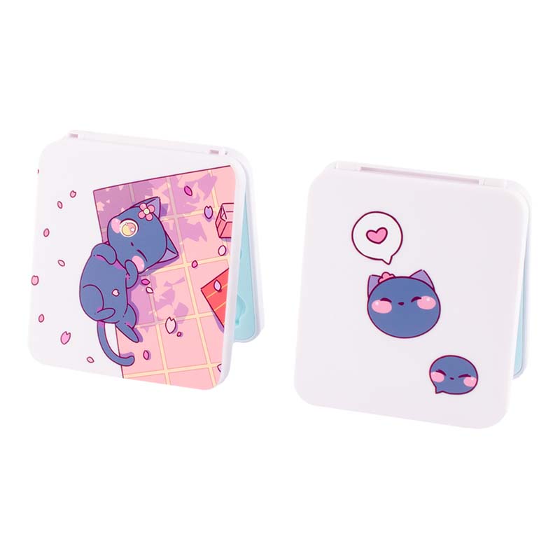 Cat Cute Switch Game Case Holder Kawaii Pink Game Cartridge Cases (7)