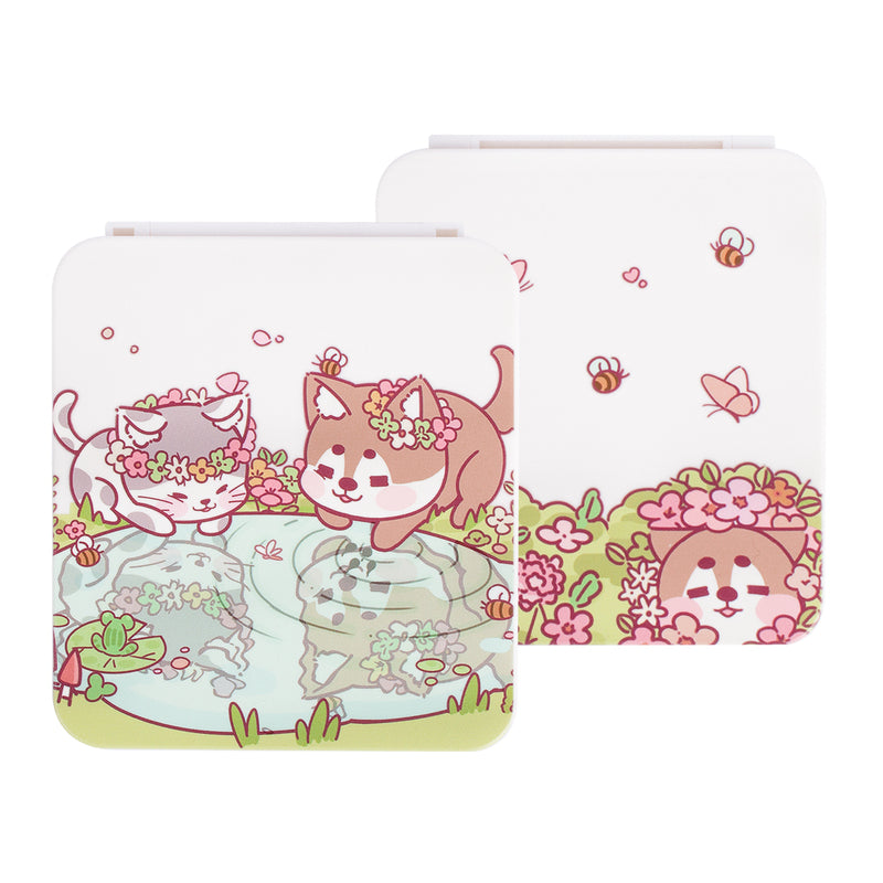 Cat Cute Switch Game Case Holder Kawaii Pink Game Cartridge Cases (8)