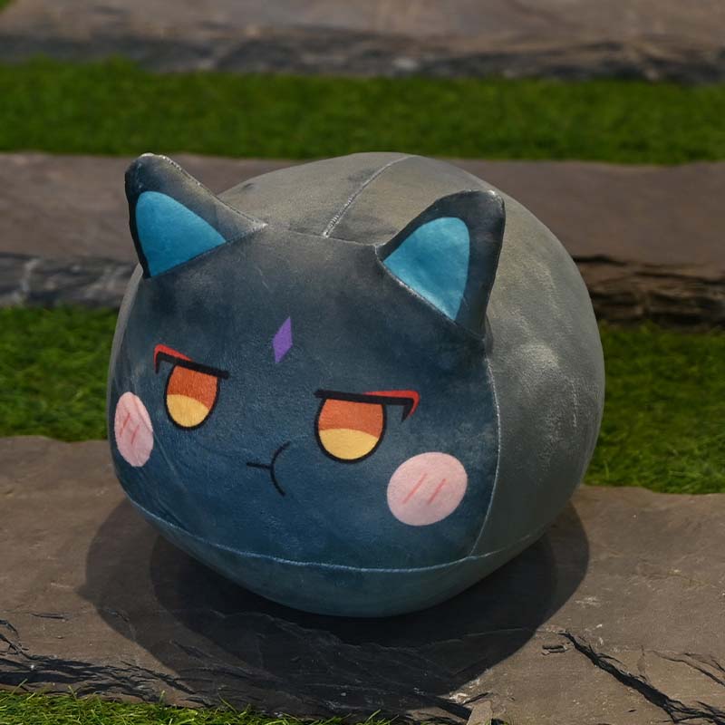 Cat Genshin Impact Plush Toy Xiao Cat Stuffed Animal (1)