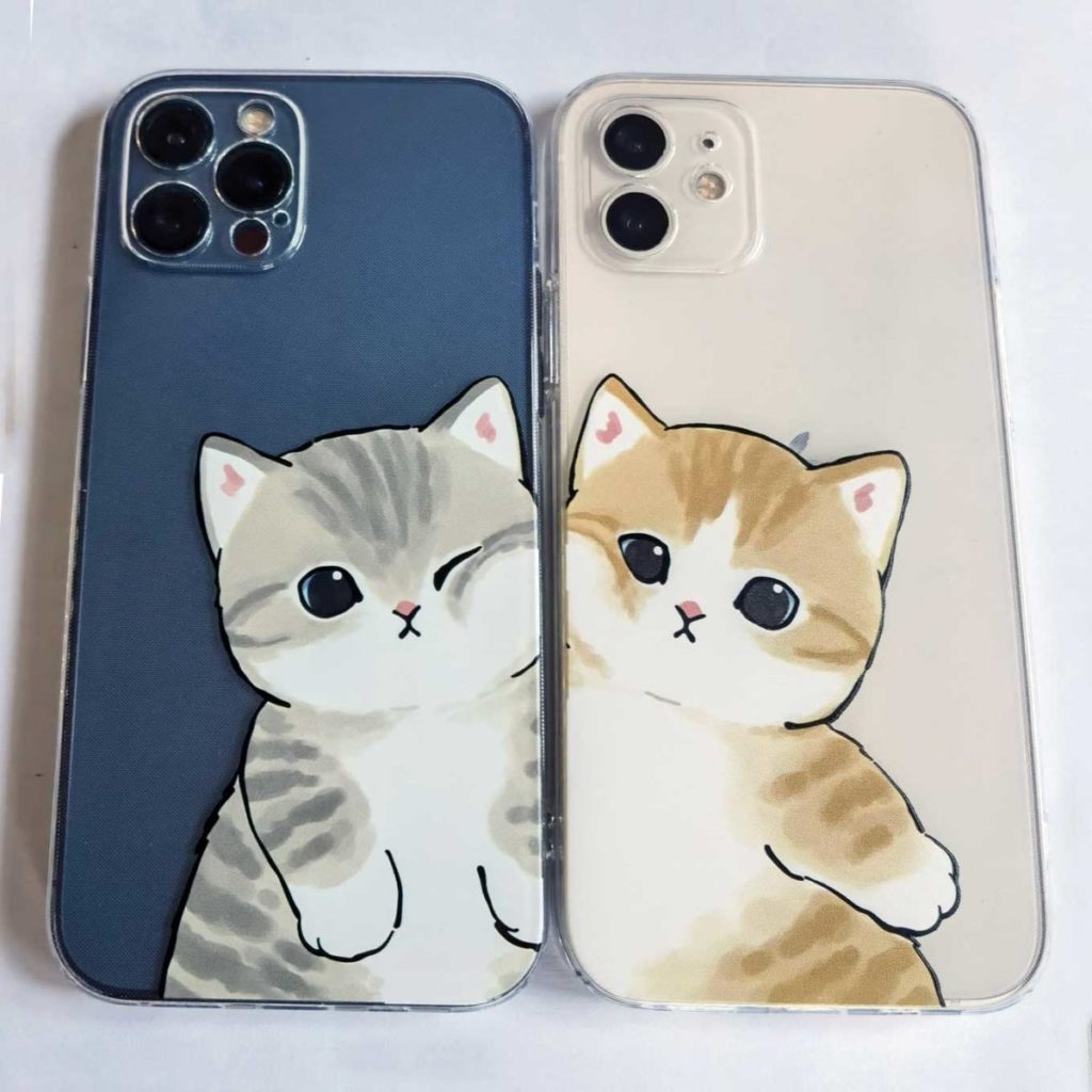 Matching Couple Phone Cases with Graphics