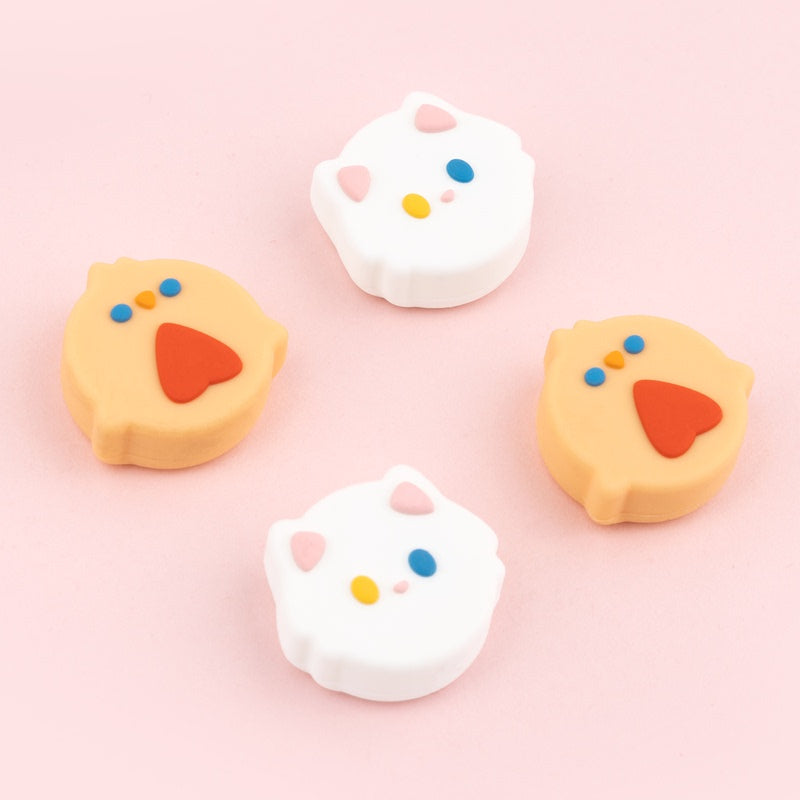 Cat Nintendo Thumb Grips Cat Joystick Caps Kawaii Switch Accessories (4)