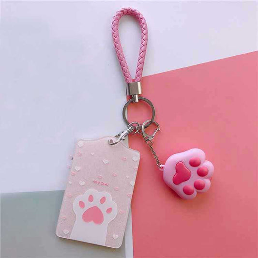 Cute Cat Card Holder with Sound