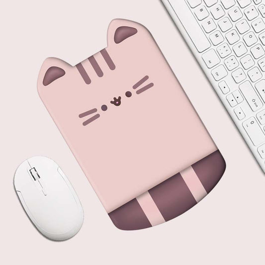 Cat Wrist Support Mousepad Cute Keyboard Wrist Rest Cat Room Decor (7)