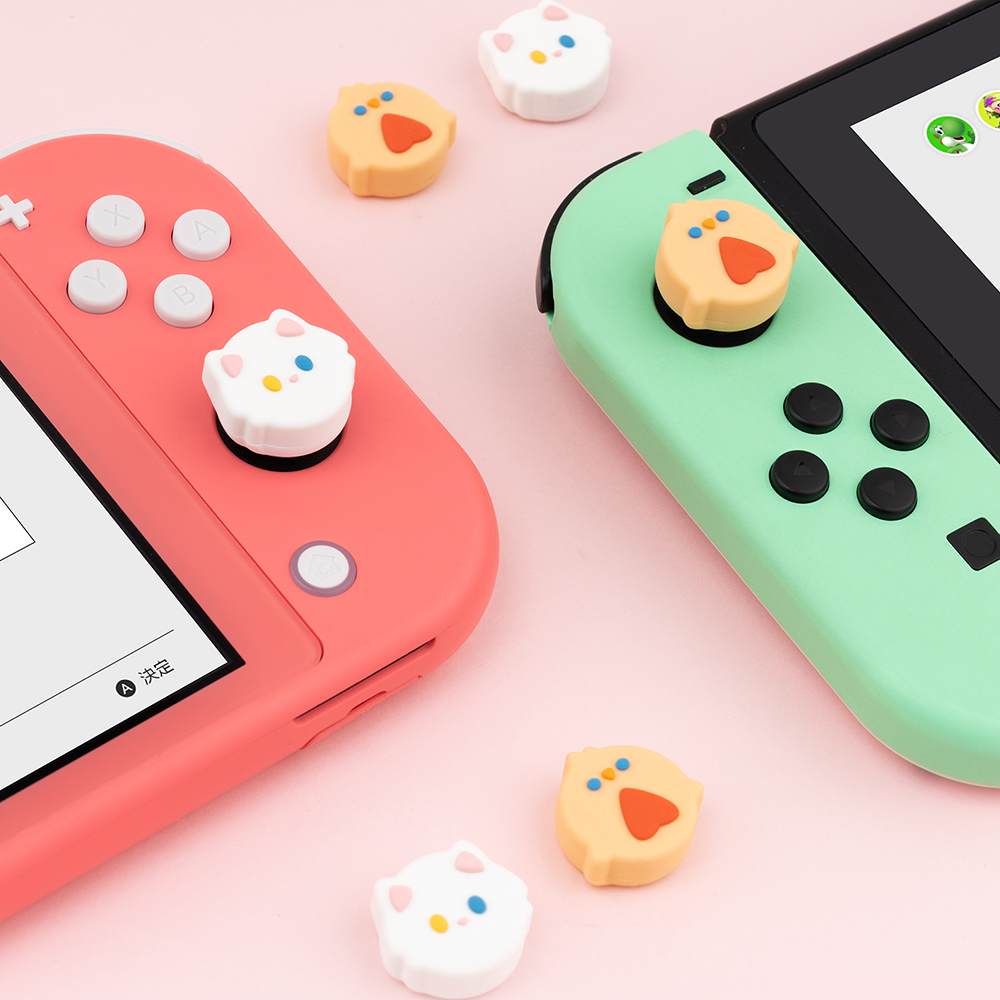 Kawaii Animal Design Switch Thumb Grips