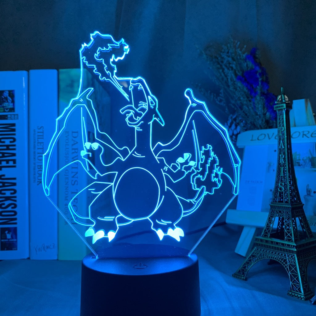 Charizard LED Night Light Charizard Lamp Pokemon Gifts (3)