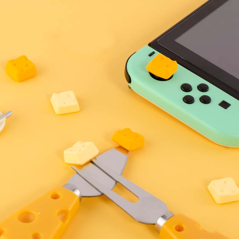 Cheese Switch Thumb Grips: Add Personality!