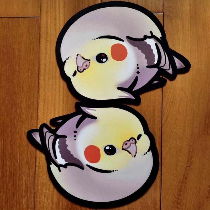 Chibi Bird Mouse Pads: Avian Charm