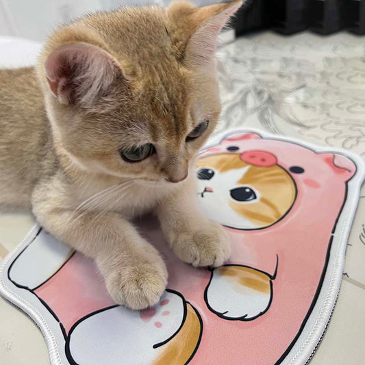Chibi Cat Mouse Pad - Adorable and Durable