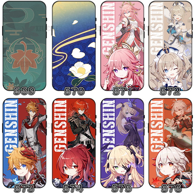 Genshin Impact Phone Case Collection