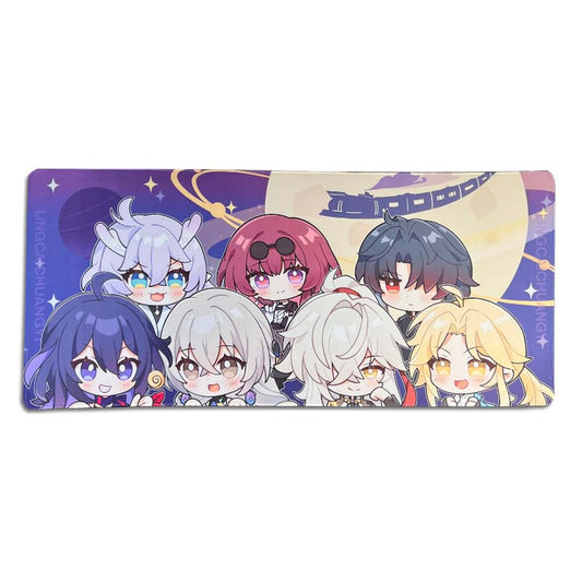 Chibi Honkai Star Rail Mouse Pad Cute HSR gaming desk mat (5)